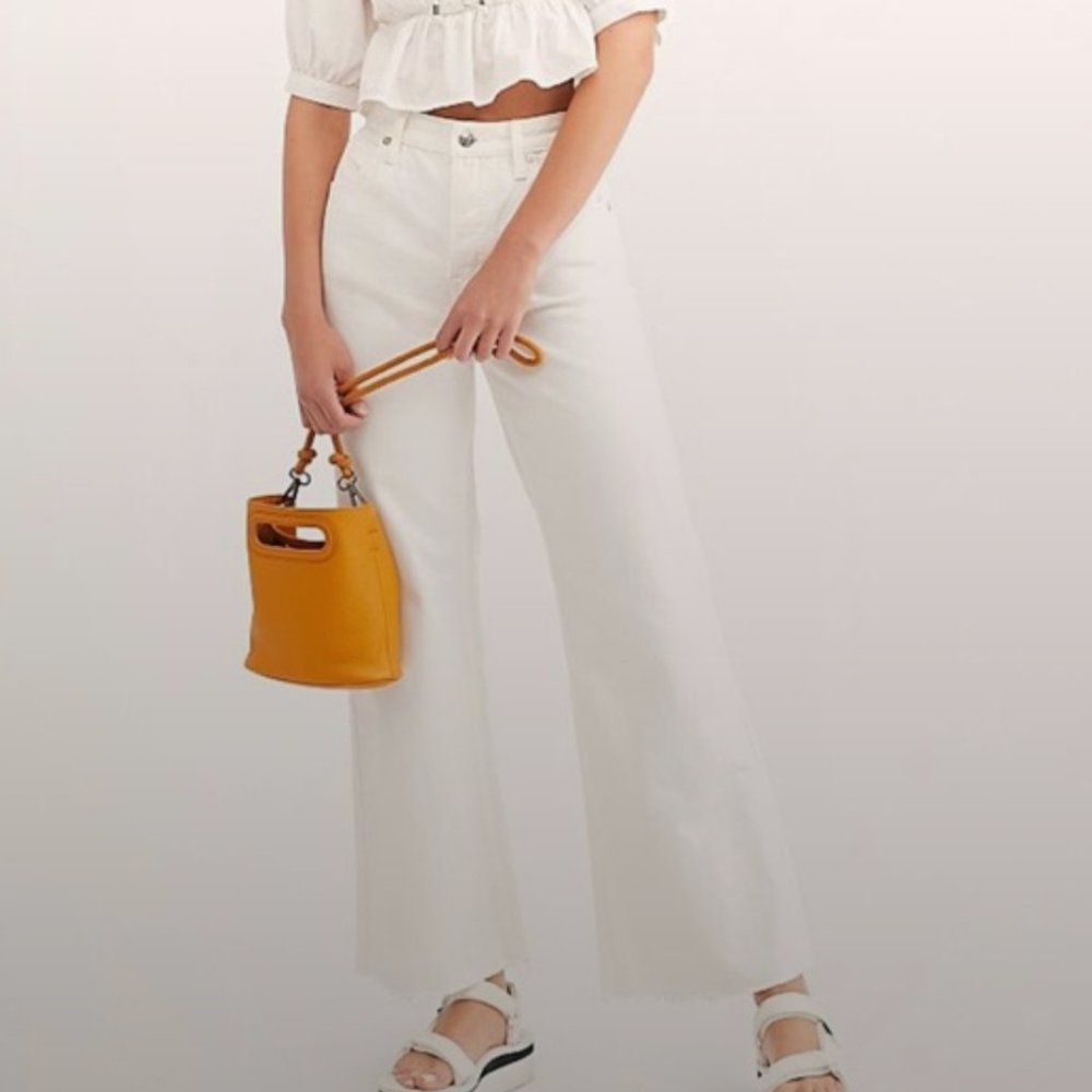 Free People High Rise Straight Flare Jeans 29 NWT